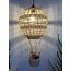 Rattan Uçan Balon Avize