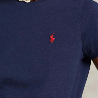 Lacivert %100 Cotton T-Shirt