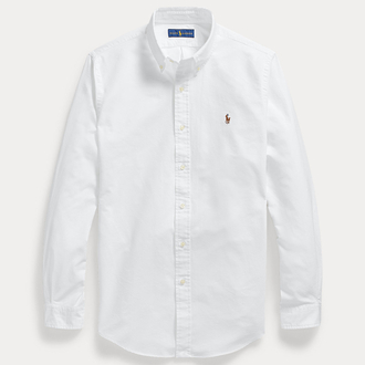 Beyaz Oxford Slim Fit %100 Cotton Gömlek