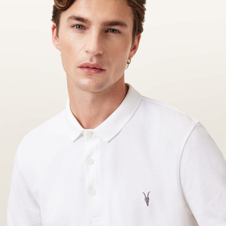 Beyaz Polo Yaka T-Shirt