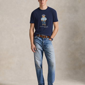 Lacivert Bear İthal Ürün %100 Cotton T-Shirt
