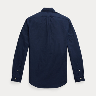 Lacivert Oxford Slim Fit %100 Cotton Gömlek