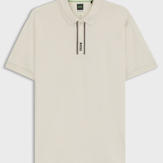 Beyaz Polo Yaka T-Shirt