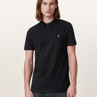 Siyah Polo Yaka T-Shirt