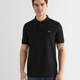 Siyah Polo Yaka T-Shirt