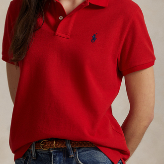 Kırmızı Polo Yaka T-Shirt