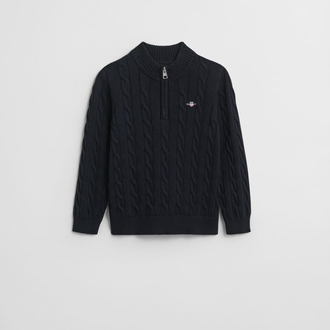 Gant Lacivert Unisex Çocuk Triko %100 Cotton