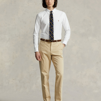 Beyaz Oxford Slim Fit %100 Cotton Gömlek