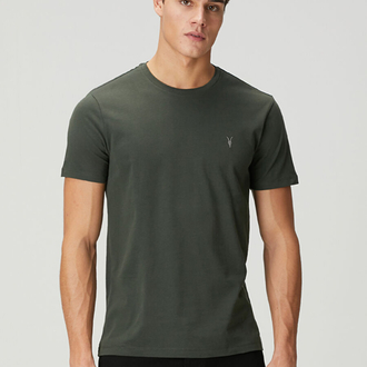 Haki %100 Cotton T-Shirt