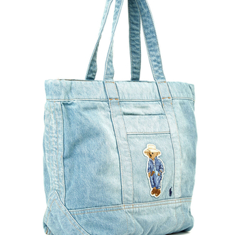 Orijinal Mavi Kadın Denim Alışveriş Çantası
