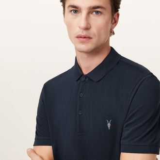 Lacivert Polo Yaka T-Shirt