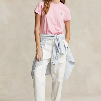 Pembe %100 Cotton T-Shirt