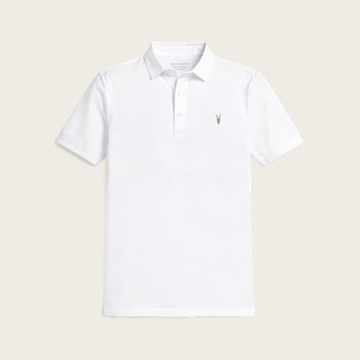 Beyaz Polo Yaka T-Shirt