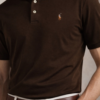 Kahverengi Polo Yaka T-Shirt