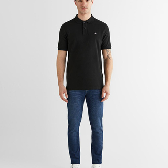 Siyah Polo Yaka T-Shirt