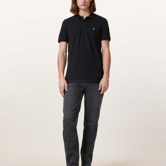 Siyah Polo Yaka T-Shirt