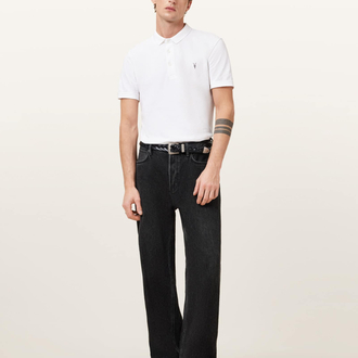 Beyaz Polo Yaka T-Shirt