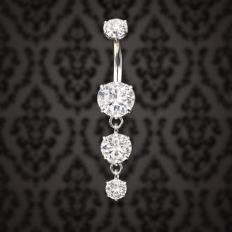 Titanyum Silver Sallantılı Belly