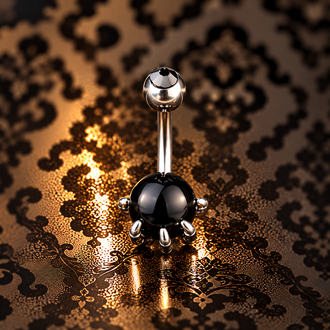 Cerrahi Çelik Silver Pençe Belly