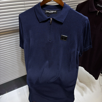 D.G merserize polo yaka lacivert