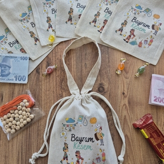 Kulplu büyük bayram kesesi