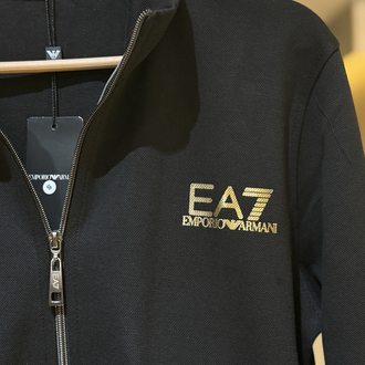 EA7 FULL ZIP PREMIUM SIYAH