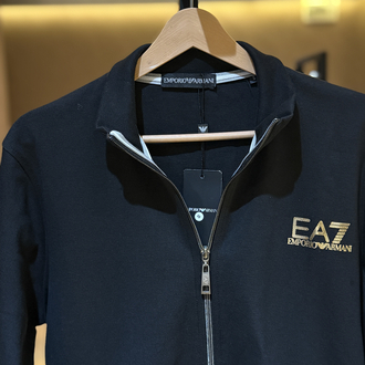 EA7 FULL ZIP PREMIUM SIYAH