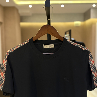 BURBERRY TSHIRT PREMIUM YENİ SEZON sıyah 