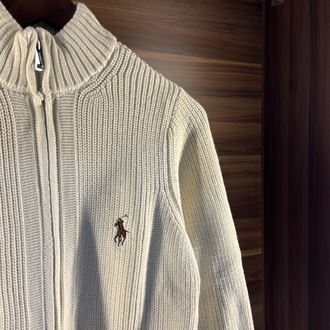 RL KREM TRİKO HIRKA