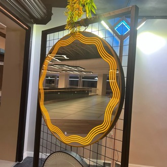 PREMİUM LED Dokunmatik Metal Çerçeveli Ayna 