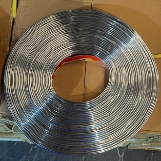 Gümüş PVC Ayna Çerçevesi – Esnek Dekoratif Kenar Profili