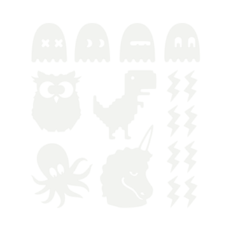 Kafile — Reflektif Sticker Seti