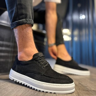 RLX CLASSİC BAĞCIKLI ERKEK SNEAKER BT SİYAH SÜET