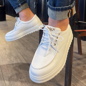 RLX CLASSİC BAĞCIKLI ERKEK SNEAKER BEYAZ CİLT