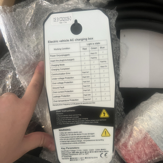 JUNSUN Mobil 22kw şarj kablosu - Trifaze giriş Type2 Çıkış