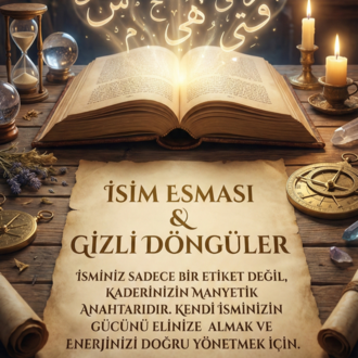 İsim Esması & Gizli Döngüler (Manevi Burç & Altın Saatler)