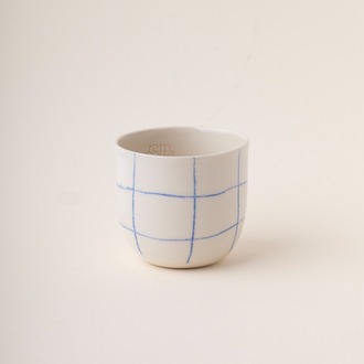 linea - espresso/blue square