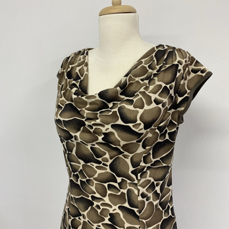 Popcorn - Leopar Desenli Bluz