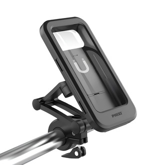 Phixi Force MT15 Su Geçirmez, Açısı Ayarlanabilir, Motosiklet, Scooter, Atv ve Bisiklet Telefon