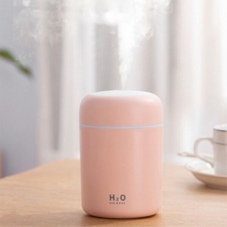Mini USB Hava Nemlendirici | Sessiz Buhar Makinesi | Aroma Difüzörü | 300 ml Su Hazneli