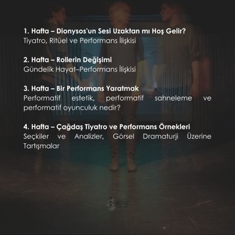 Gizem Gürer ile Çağdaş Tiyatro ve Performans Atölyesi