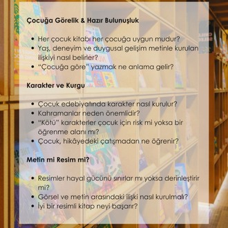 Özge Doğar ile Teoride ve Pratikte Çocuk Edebiyatı