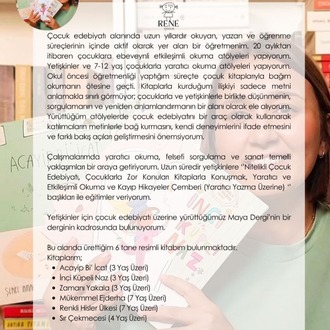 Şerife Irmak ile Çocuklarla Zor Konuları Kitaplarla Konuşmak