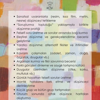 Özlem Özağaç ile Sanatsal Uyaranlarla P4C (7-11/12-15)
