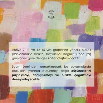 Özlem Özağaç ile Sanatsal Uyaranlarla P4C (7-11/12-15)