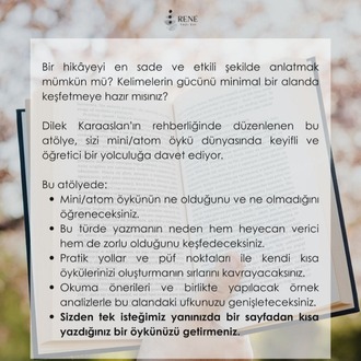 Dilek Karaaslan ile Atom Öykü