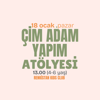 Çim Adam Yapım Atölyesi