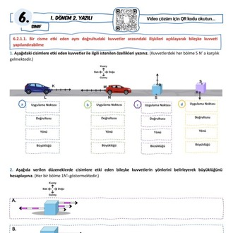 6.Sınıf 1.Dönem 2. Yazılı Sınavları 100 Garantili(Sosyal-Fen-Türkçe-Matematik)