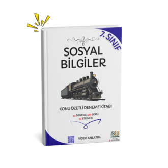 7.Sınıf Sosyal Bilgiler Ders Notu ve 20 Branş Denemesi 387 Soru 34 Etkinlik