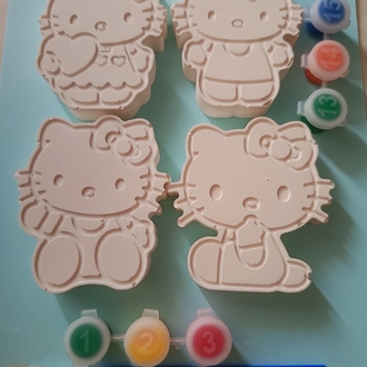 Büyük boy hello kitty boyama seti